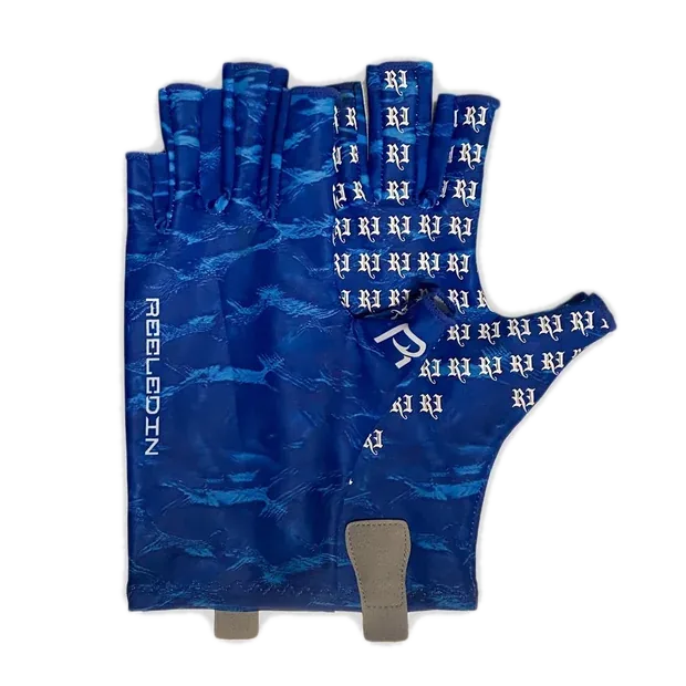 Wavy Fishing Gloves, sun gloves with back-of-hand coverage